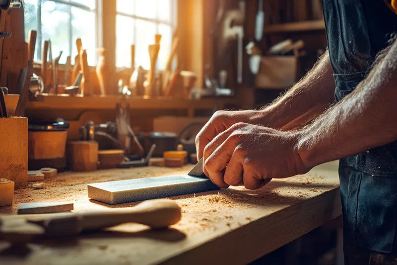 afilar cincel, técnicas esenciales para un trabajo de calidad